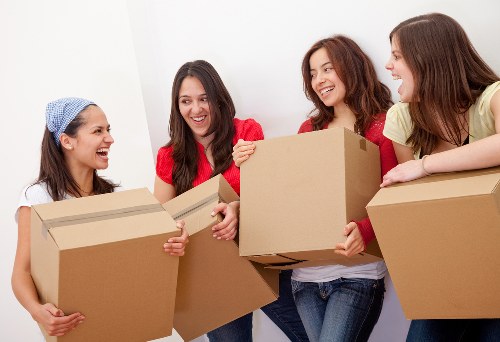 Office relocation equipment arranged for removals in Newham