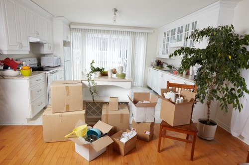 Eco-focused removals vehicle operating in Newham