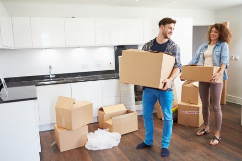 Newham Removals team working carefully to complete a safe relocation