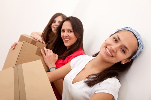 Packing and transport services for commercial moves in Newham
